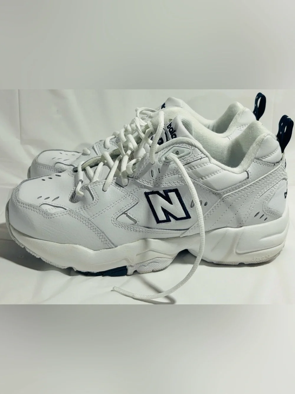 New Balance WX608WT Women's Classic White/Blue 10W